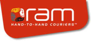 RAM Hand-to-Hand Couriers Logo
